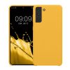 Husa Samsung Galaxy S21 Plus, Silicon, Galben, 54066.191