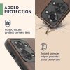 Husa OnePlus Nord 2T, Lemn, Maro, 58767.01