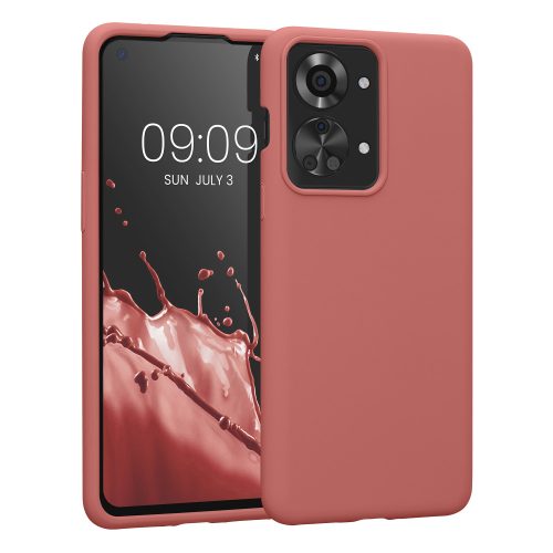 Husa OnePlus Nord 2T, Silicon, Roz, 58764.193