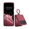 Husa Samsung Galaxy Z Flip4, Roz inchis, Silicon, 58786.167