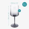 Set 4 Pahare de Vin Navaris, 400 ml, pentru cocktailuri si deserturi, sticla, 56212.02