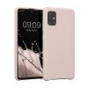 Husa Samsung Galaxy A51, Silicon, Crem, 51197.225