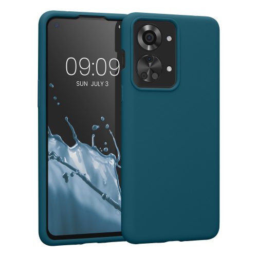 Husa OnePlus Nord 2T, Silicon, Verde, 58764.57