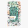 Husa Cheie Auto pentru Renault 4 Butoane - Smart Key, Kwmobile, Verde, Silicon, 48035.142