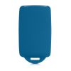 Husa Cheie Auto pentru Renault 4 Butoane - Smart Key, Kwmobile, Albastru, Silicon, 48035.228