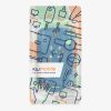 Husa Cheie Auto pentru Renault 4 Butoane - Smart Key, Kwmobile, Albastru, Silicon, 48035.228