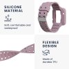 Curea pentru Xiaomi Mi Watch Lite/Redmi Watch, Kwmobile, Mov, Silicon, 58886.192