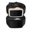 Set 2 Huse pentru Oppo Watch Free, Kwmobile, Negru/Crem, Silicon, 58877.02