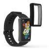 Set 2 Huse pentru Huawei Band 7/Band 6/Honor Band 6, Kwmobile, Negru/Transparent, Silicon, 58915.01