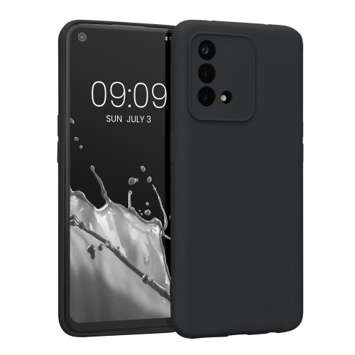 Husa OPPO A74, Silicon, Negru, 58907.47