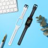 Set 2 Curele pentru Huawei Band 7/Band 6/Honor Band 6, Kwmobile, Negru/Alb, Silicon, 58914.02