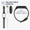 Set 2 Curele pentru Huawei Band 7/Band 6/Honor Band 6, Kwmobile, Negru/Alb, Silicon, 58914.02