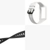 Set 2 Curele pentru Huawei Band 7/Band 6/Honor Band 6, Kwmobile, Negru/Alb, Silicon, 58914.02