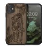 Husa Apple iPhone 11, Lemn, Maro, 49799.14