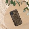 Husa Apple iPhone 11, Lemn, Maro, 49799.14