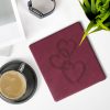 Husa pentru Amazon Kindle Oasis 10, Kwmobile, Rosu, Piele ecologica, 56972.09