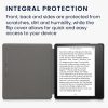 Husa pentru Amazon Kindle Oasis 10, Kwmobile, Rosu, Piele ecologica, 56972.09