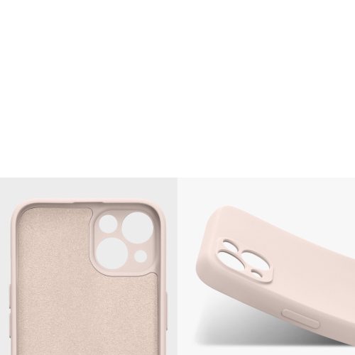 Husa Apple iPhone 13, Silicon, Crem, 58954.225