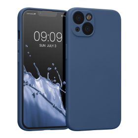 Husa Apple iPhone 13, Silicon, Albastru, 58954.116