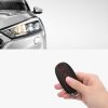 Husa Cheie Auto pentru Suzuki 2 Butoane - Keyless Go, Kwmobile, Negru/Rosu, Silicon, 47668.03