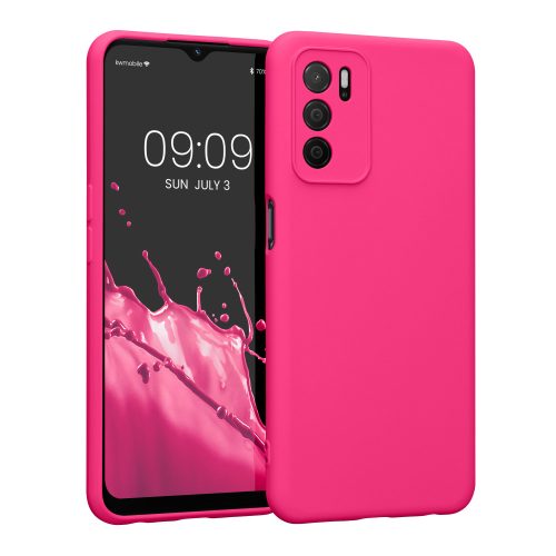 Husa OPPO A16/A16s, Silicon, Roz, 57572.77