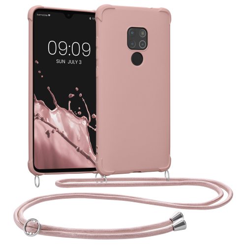 Husa Huawei Mate 20, Silicon, Roz, 59006.154