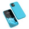 Husa Apple iPhone 12/iPhone 12 Pro, Silicon, Albastru, 53938.205