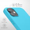 Husa Apple iPhone 12/iPhone 12 Pro, Silicon, Albastru, 53938.205