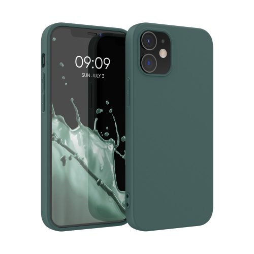 Husa Apple iPhone 12/iPhone 12 Pro, Silicon, Verde, 53938.171