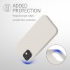 Husa Apple iPhone 12/iPhone 12 Pro, Silicon, Alb, 53938.204