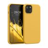 Husa Apple iPhone 13, Silicon, Galben, 55878.191