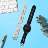 Set 2 curele pentru Xiaomi Mi Watch/Mi Watch Color Sport, Kwmobile, Negru/Gri, Silicon, 58466.02