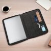Husa pentru laptop 13 inch, Kwmobile, Gri, Textil, 59056.19