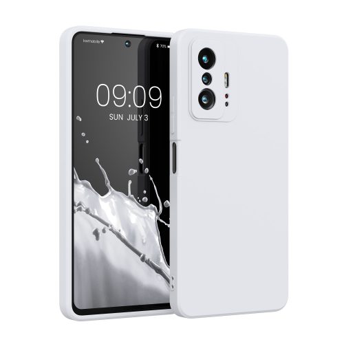 Husa Xiaomi 11T/11T Pro, Silicon, Alb, 56573.02