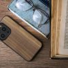 Husa Apple iPhone 14 Pro, Lemn, Maro, 59122.18