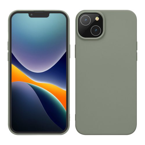 Husa Apple iPhone 14 Plus, Silicon, Verde, 59076.172