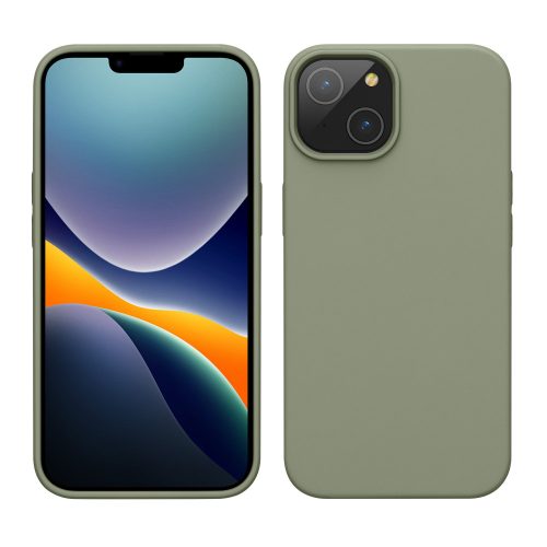 Husa Apple iPhone 14, Silicon, Verde, 59071.172