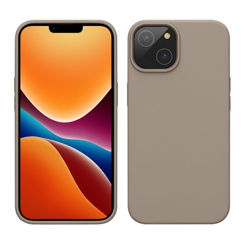 Husa Apple iPhone 14, Silicon, Maro, 59071.43