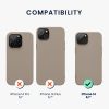 Husa Apple iPhone 14, Silicon, Maro, 59071.43