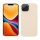 Husa Apple iPhone 14, Silicon, Crem, 59071.16