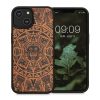 Husa Apple iPhone 14, Lemn, Maro/Negru, 59124.02
