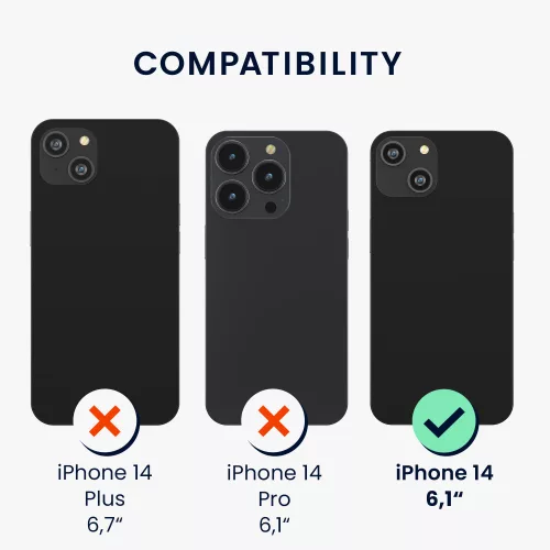 Husa Apple iPhone 14, Lemn, Maro/Negru, 59124.02