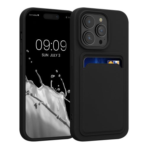 Husa Apple iPhone 14 Pro, Silicon, Negru, 59114.01