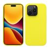 Husa Apple iPhone 14 Pro, Silicon, Galben, 59073.149