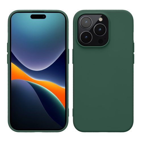 Husa Apple iPhone 14 Pro, Silicon, Verde, 59081.166