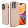 Husa Apple iPhone 14 Pro Max, Silicon, Crem, 59074.10