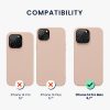 Husa Apple iPhone 14 Pro Max, Silicon, Crem, 59074.10
