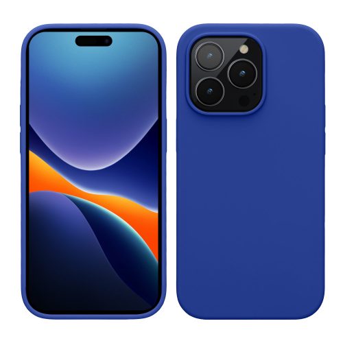 Husa Apple iPhone 14 Pro, Silicon, Albastru, 59073.134