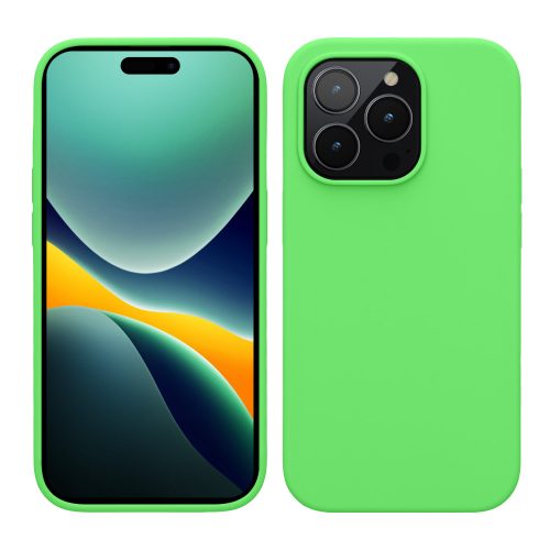 Husa Apple iPhone 14 Pro, Silicon, Verde, 59073.159