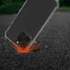 Husa Apple iPhone 14 Pro Max, Silicon, Transparent/Auriu, 59105.21